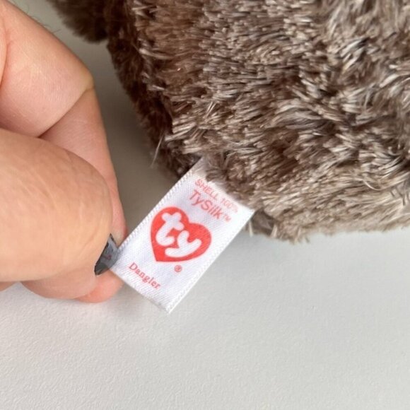 TY - Dangler, Two Tone Grey Sloth. - Picture 4 of 6